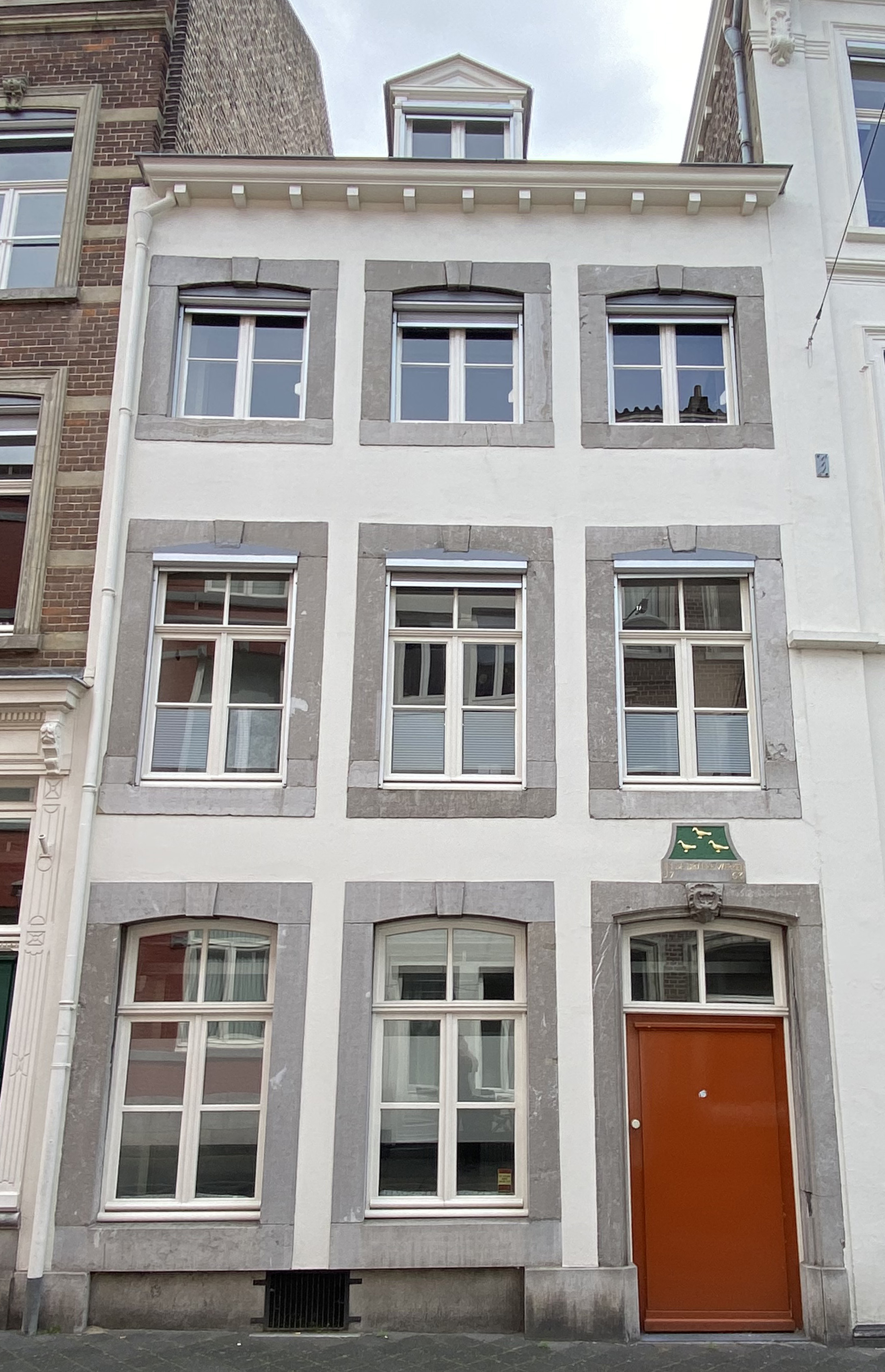 Maastrichtse gevelsteen 17 In de drij leewerken 63 Bouillonstraat 11